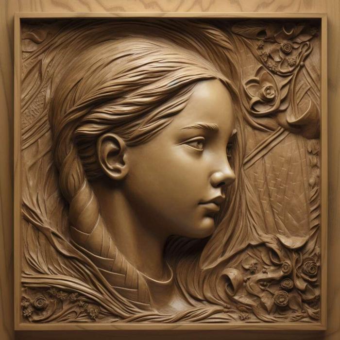 نموذج ثلاثي الأبعاد لآلة CNC 3D Art 